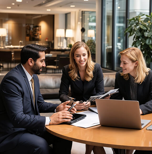 Graphic illustration for frequently asked questions section.